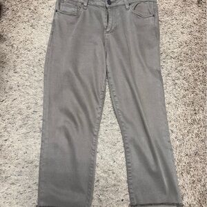 Kut from the Kloth Gray Straight Leg Jeans